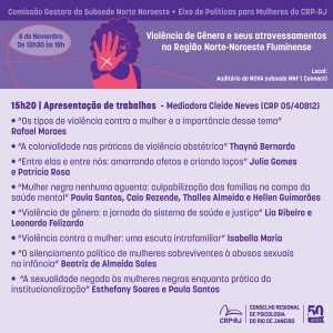 confira-a-programacao-do-evento-violencia-de-genero-e-seus-atravessamentos-na-regiao-norte-noroeste-fluminense